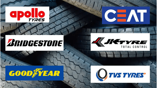 Get Huge Discounts on Top Tyre Brands starting at  ₹ 999 only