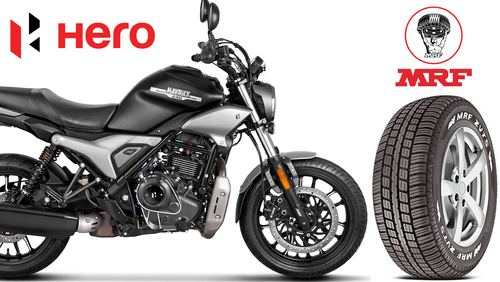 Hero Mavrick 440 Showcased with MRF Tyres at Bharat Mobility Expo| Know More