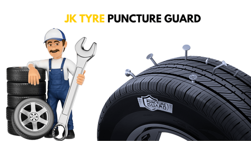 Introducing JK Tyre Puncture Guard | Self Repairing Ability