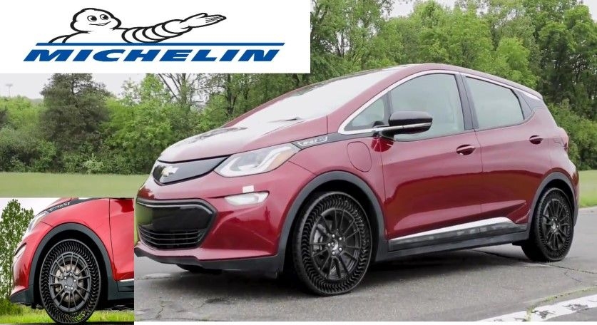 Michelin Developing Puncture Proof Tyre for Chevy Bolt EV