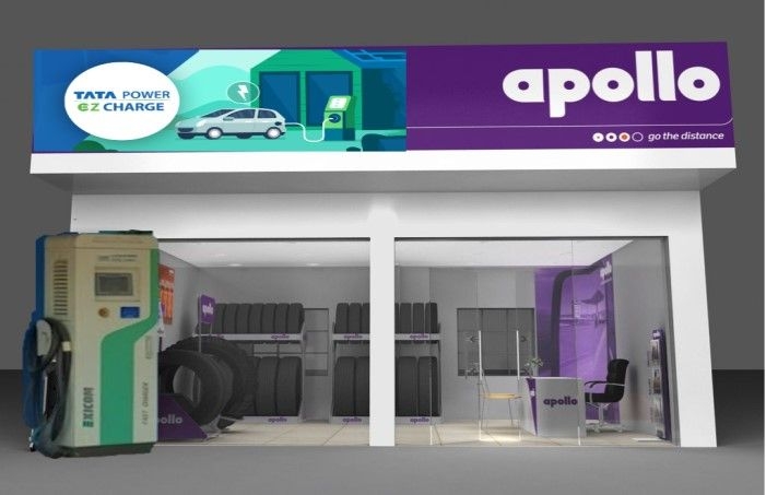 Tata Power and Apollo Tyres Joins Hands to Open 150 EV Charging Stations
